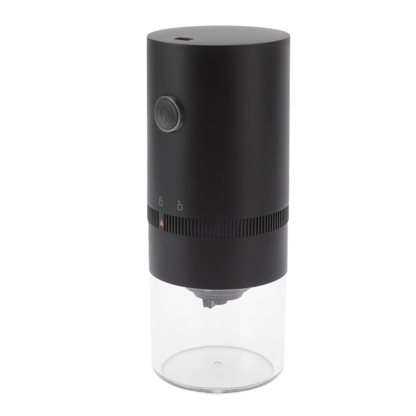 Electric Coffee Grinder USB Charging Black Simple Operation Coffee Bean Grinder for Home Camping Travel 3.7V V1294-YM0523-3118220071011