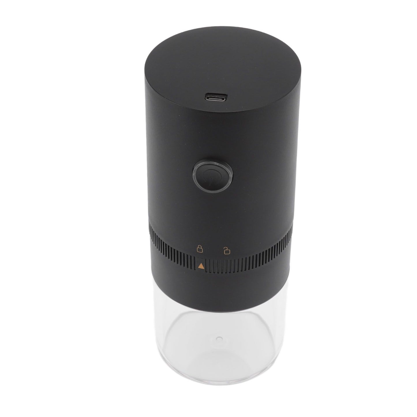 Electric Coffee Grinder USB Charging Black Simple Operation Coffee Bean Grinder for Home Camping Travel 3.7V V1294-YM0523-3118220071011