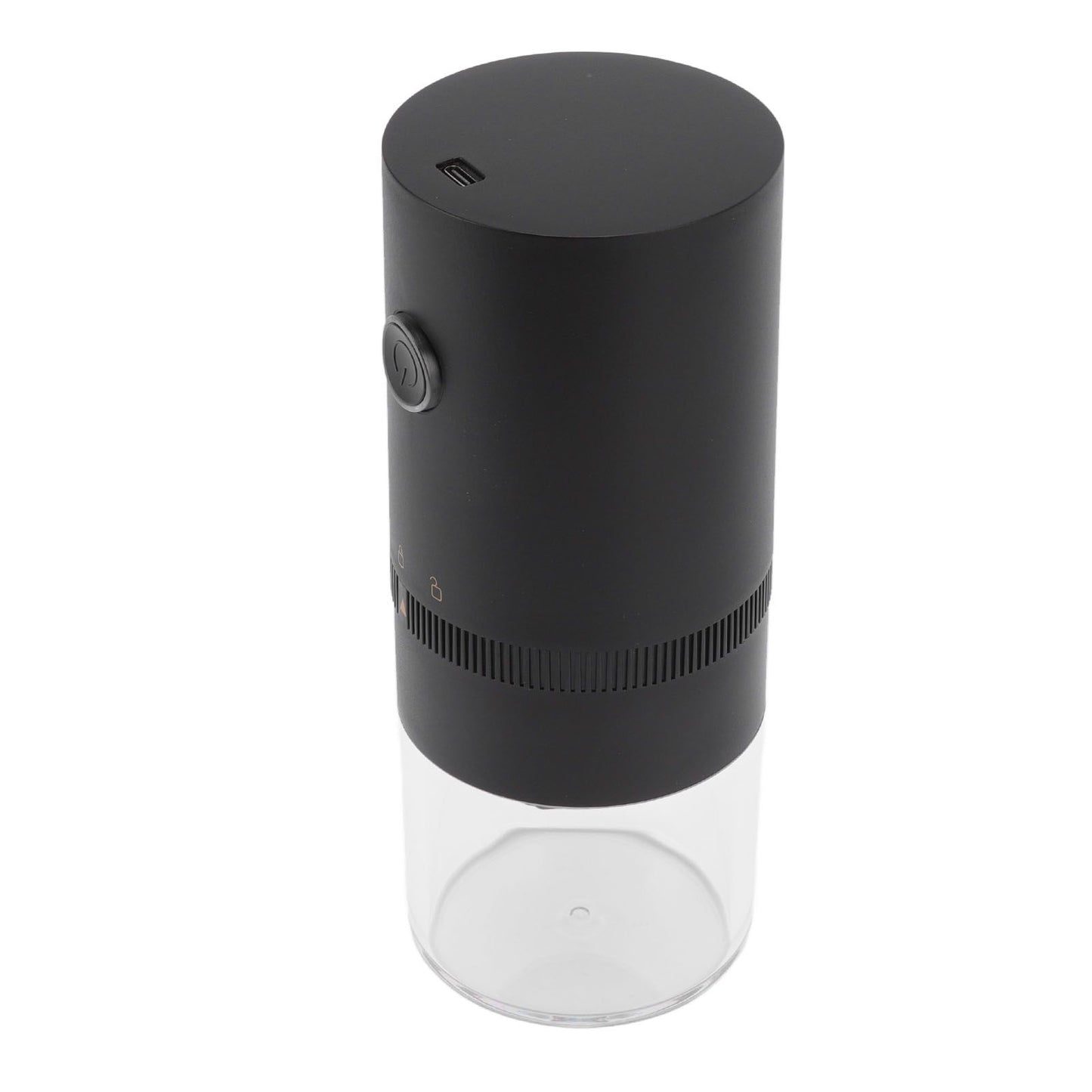 Electric Coffee Grinder USB Charging Black Simple Operation Coffee Bean Grinder for Home Camping Travel 3.7V V1294-YM0523-3118220071011