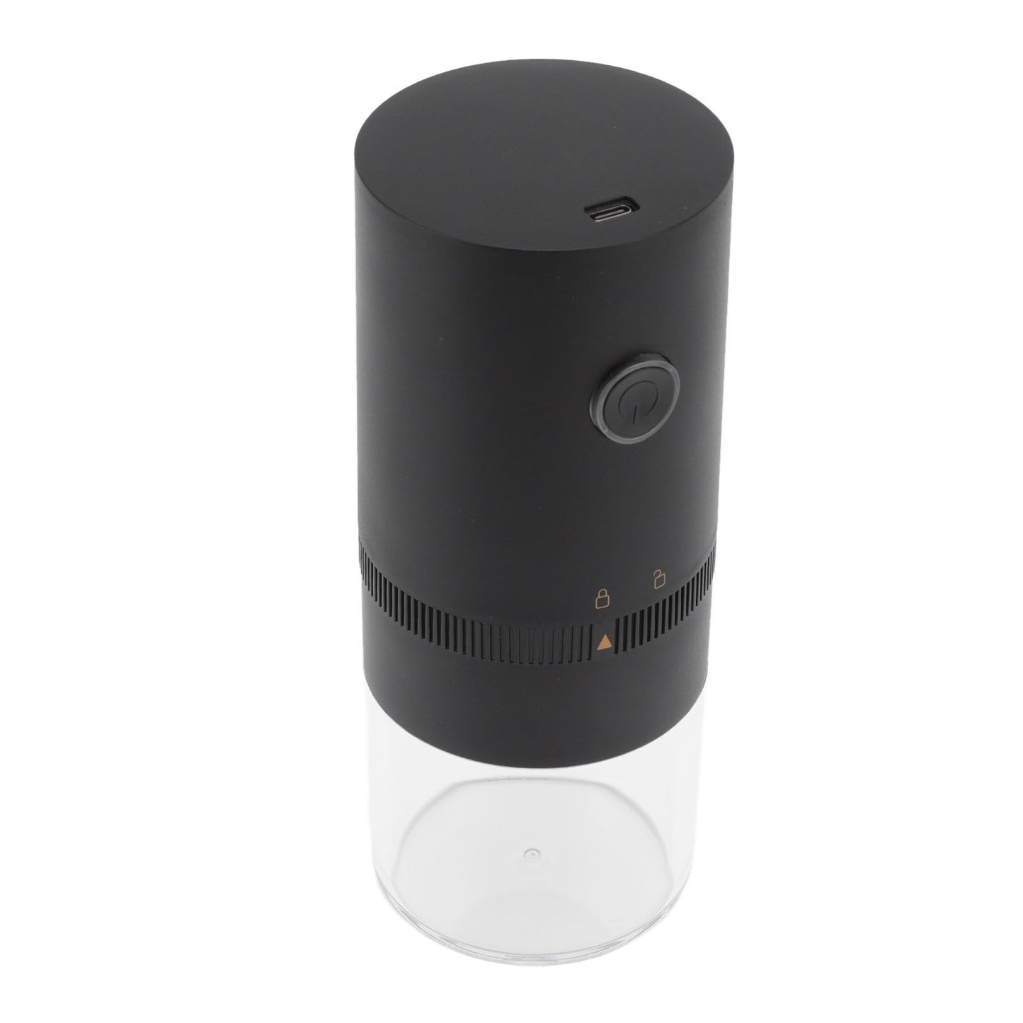 Electric Coffee Grinder USB Charging Black Simple Operation Coffee Bean Grinder for Home Camping Travel 3.7V V1294-YM0523-3118220071011