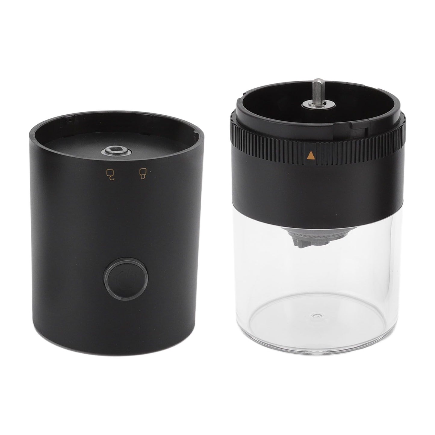 Electric Coffee Grinder USB Charging Black Simple Operation Coffee Bean Grinder for Home Camping Travel 3.7V V1294-YM0523-3118220071011