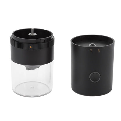Electric Coffee Grinder USB Charging Black Simple Operation Coffee Bean Grinder for Home Camping Travel 3.7V V1294-YM0523-3118220071011