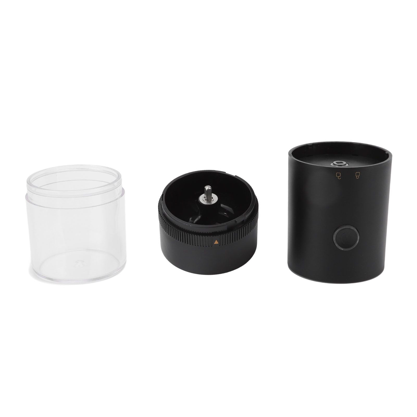 Electric Coffee Grinder USB Charging Black Simple Operation Coffee Bean Grinder for Home Camping Travel 3.7V V1294-YM0523-3118220071011