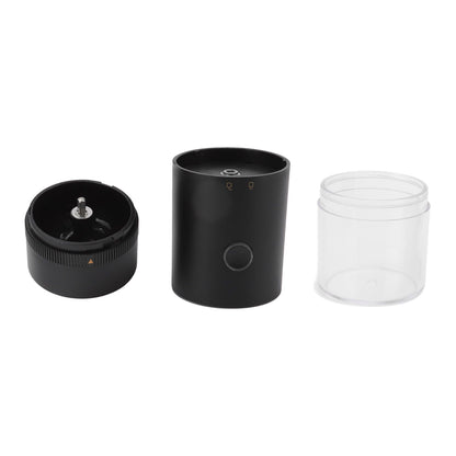Electric Coffee Grinder USB Charging Black Simple Operation Coffee Bean Grinder for Home Camping Travel 3.7V V1294-YM0523-3118220071011