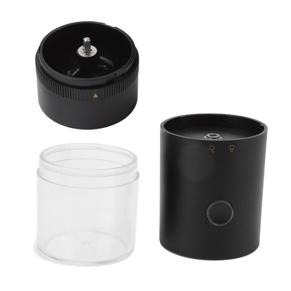Electric Coffee Grinder USB Charging Black Simple Operation Coffee Bean Grinder for Home Camping Travel 3.7V V1294-YM0523-3118220071011