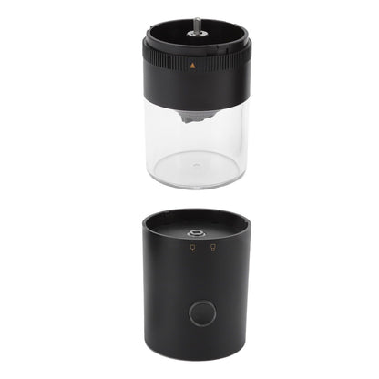 Electric Coffee Grinder USB Charging Black Simple Operation Coffee Bean Grinder for Home Camping Travel 3.7V V1294-YM0523-3118220071011