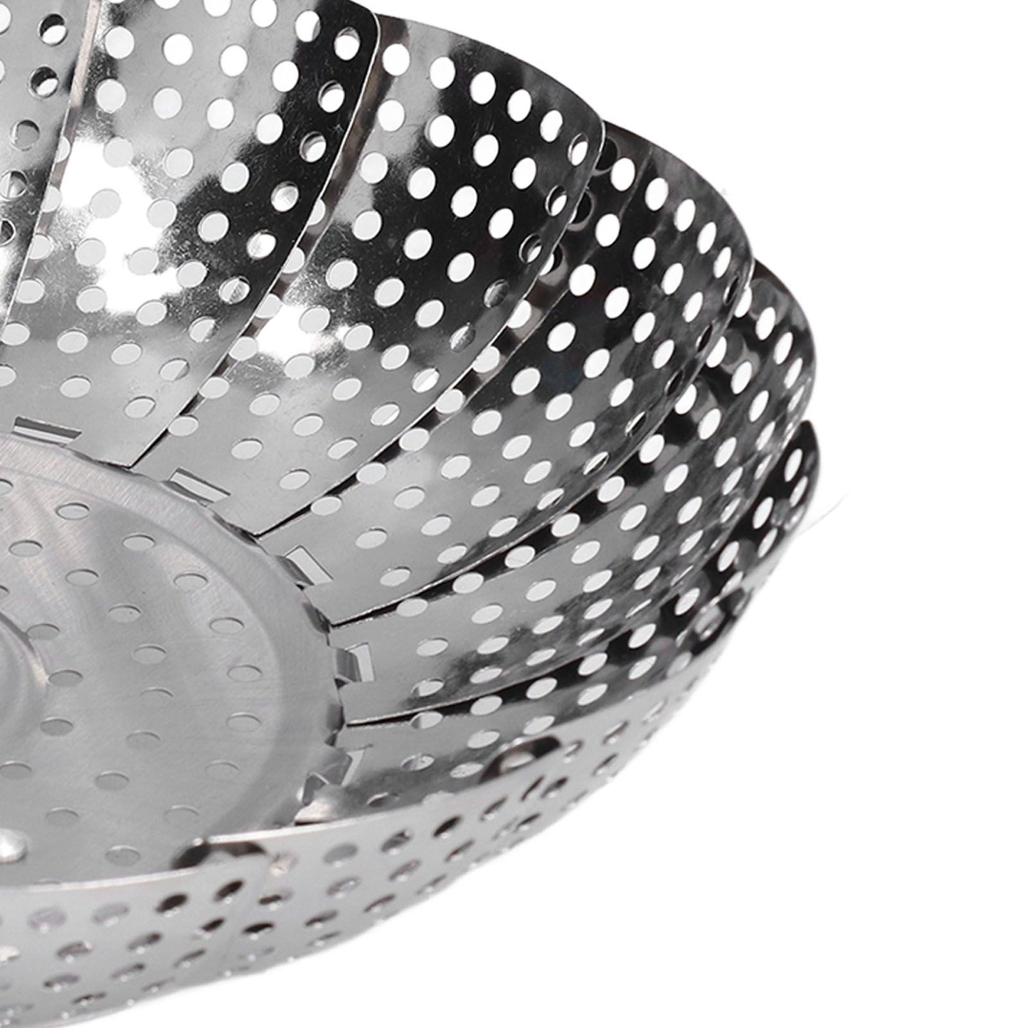 Steaming Plate Detachable Handle Design Retractable Stainless Steel Corrosion Resistant Food Steaming Tray V1294-YM0523-3118220073611