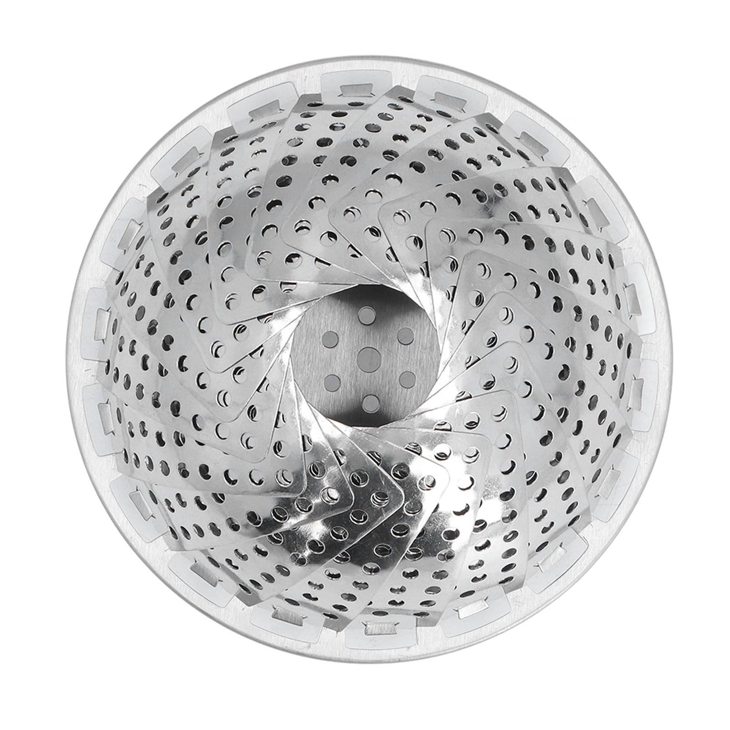 Steaming Plate Detachable Handle Design Retractable Stainless Steel Corrosion Resistant Food Steaming Tray V1294-YM0523-3118220073611