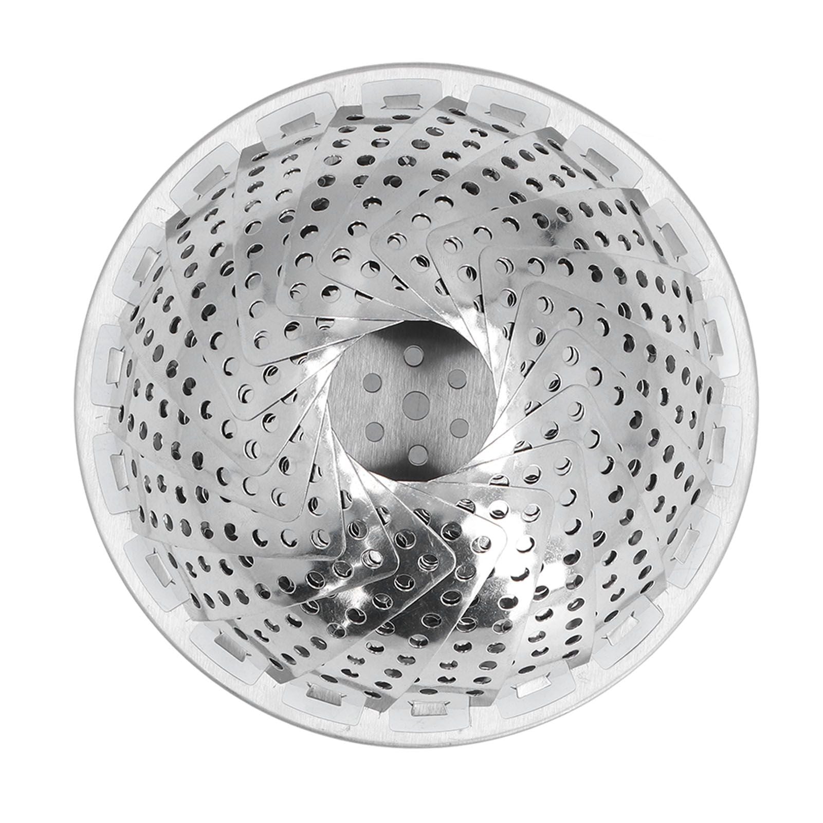 Steaming Plate Detachable Handle Design Retractable Stainless Steel Corrosion Resistant Food Steaming Tray V1294-YM0523-3118220073611