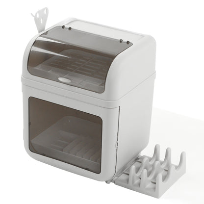 Dish Storage Box Tableware Dishes Bowl Storage Shelf Chopsticks Storage Cabinet for Home V1294-YM0523-3118220073711