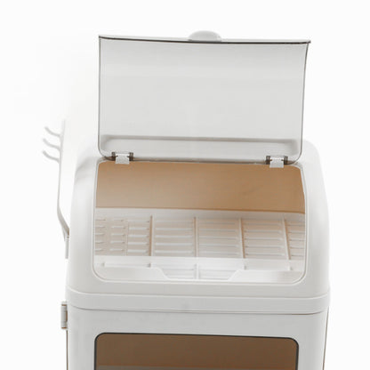 Dish Storage Box Tableware Dishes Bowl Storage Shelf Chopsticks Storage Cabinet for Home V1294-YM0523-3118220073712