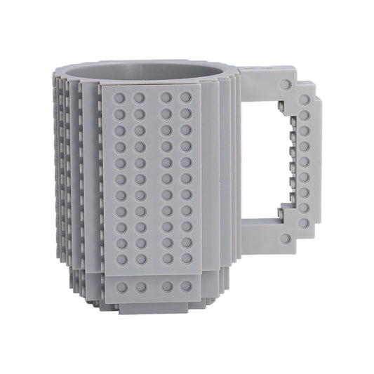 400ml Building Blocks Cups Build On Brick Coffee Mug DIY Novelty Building Blocks Cup for Kids Adults Birthday V1294-YM0523-3118220073812