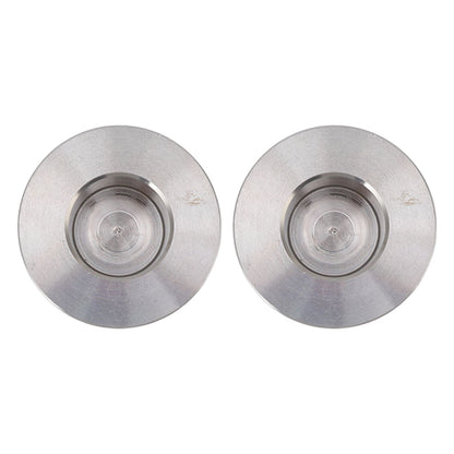2Pcs Moka Coffee Pot Splashing Proof Cover Anti Rust Stainless Steel Splash Cap Accessory V1294-YM0523-3118220074911