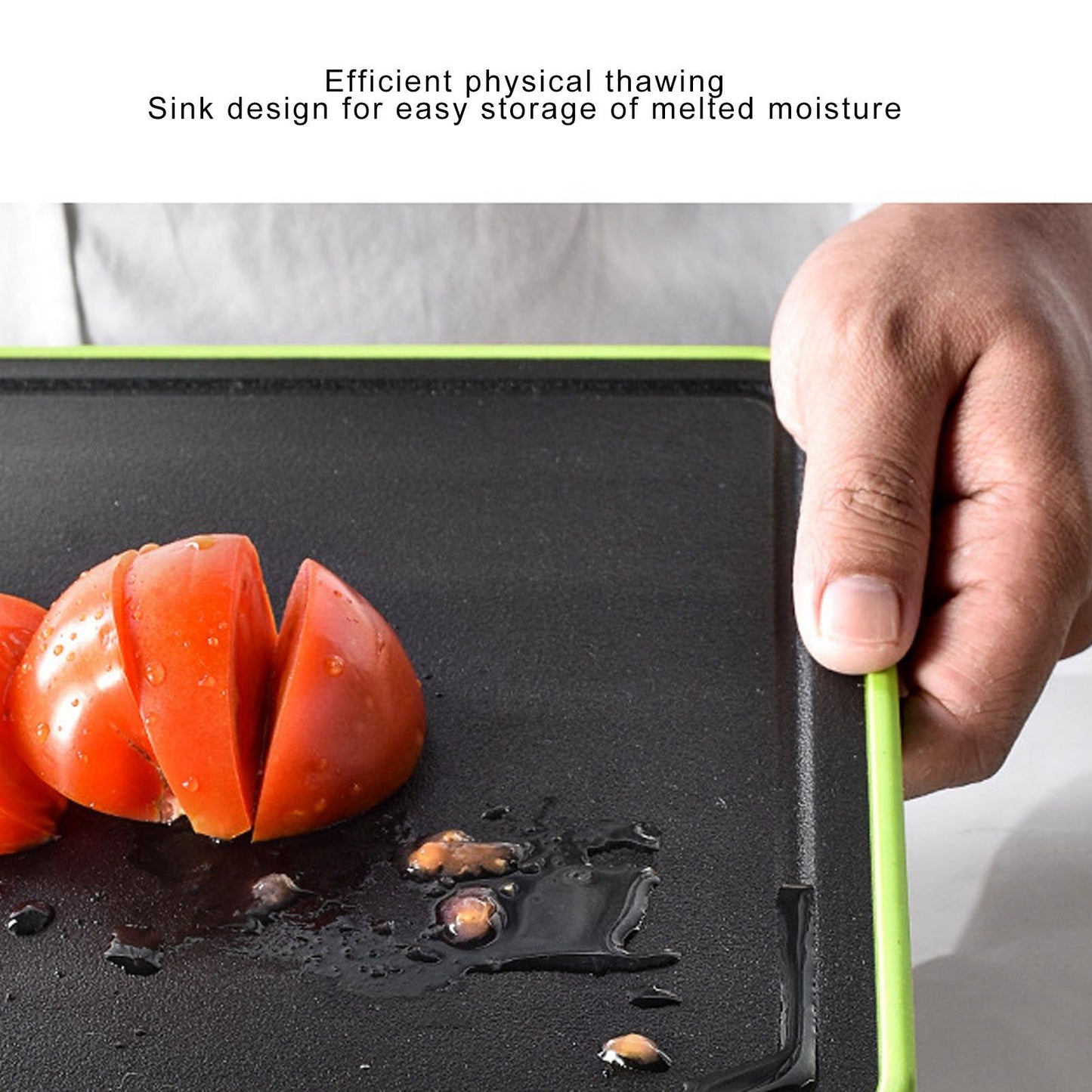 Multifunctional Cutting Board Rapid Thawing Aluminum Alloy Spray Paint Dual Sided Grinding Chopping Board V1294-YM0523-3118220075711
