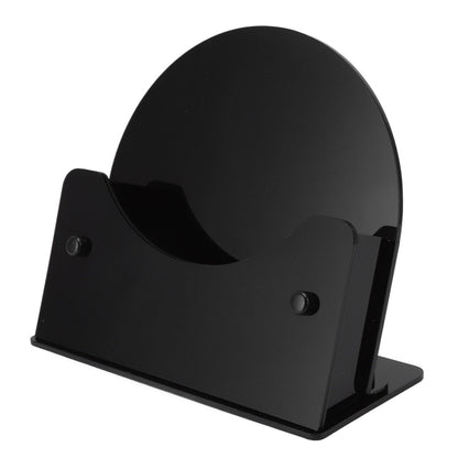 Round Placemat Holder Heat Resistant Easy Cleaning Durable Plastic Nonslip Mat Base for Table Kitchen Black V1294-YM0523-3118220075912