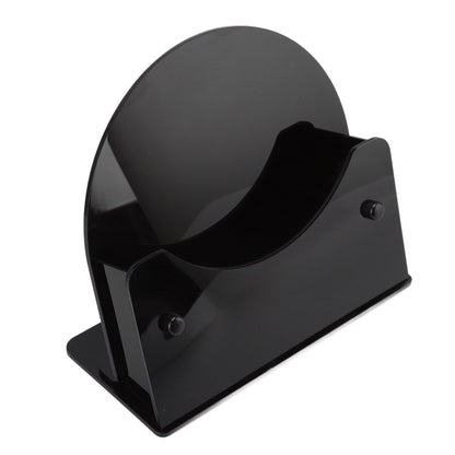 Round Placemat Holder Heat Resistant Easy Cleaning Durable Plastic Nonslip Mat Base for Table Kitchen Black V1294-YM0523-3118220075912