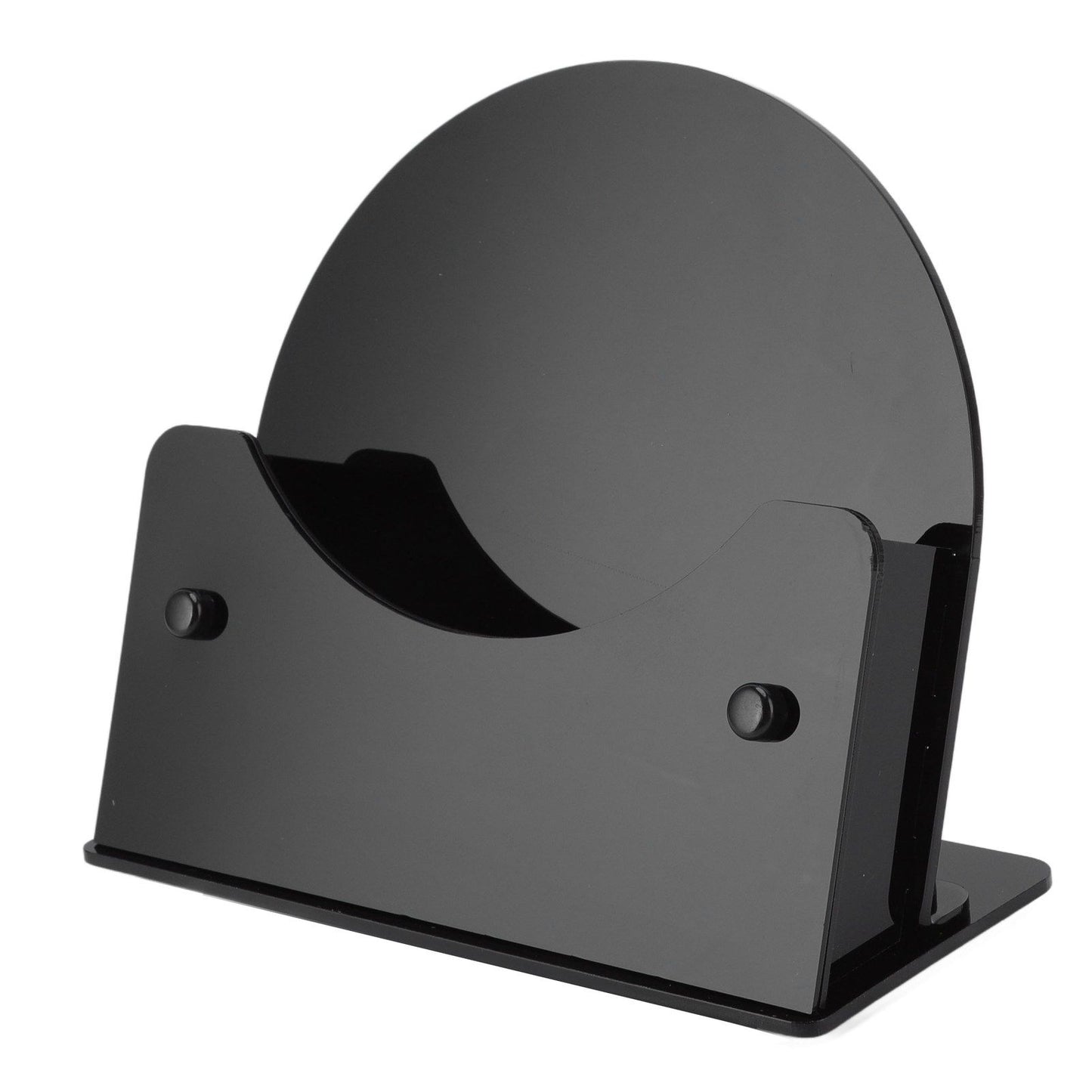 Round Placemat Holder Heat Resistant Easy Cleaning Durable Plastic Nonslip Mat Base for Table Kitchen Black V1294-YM0523-3118220075912