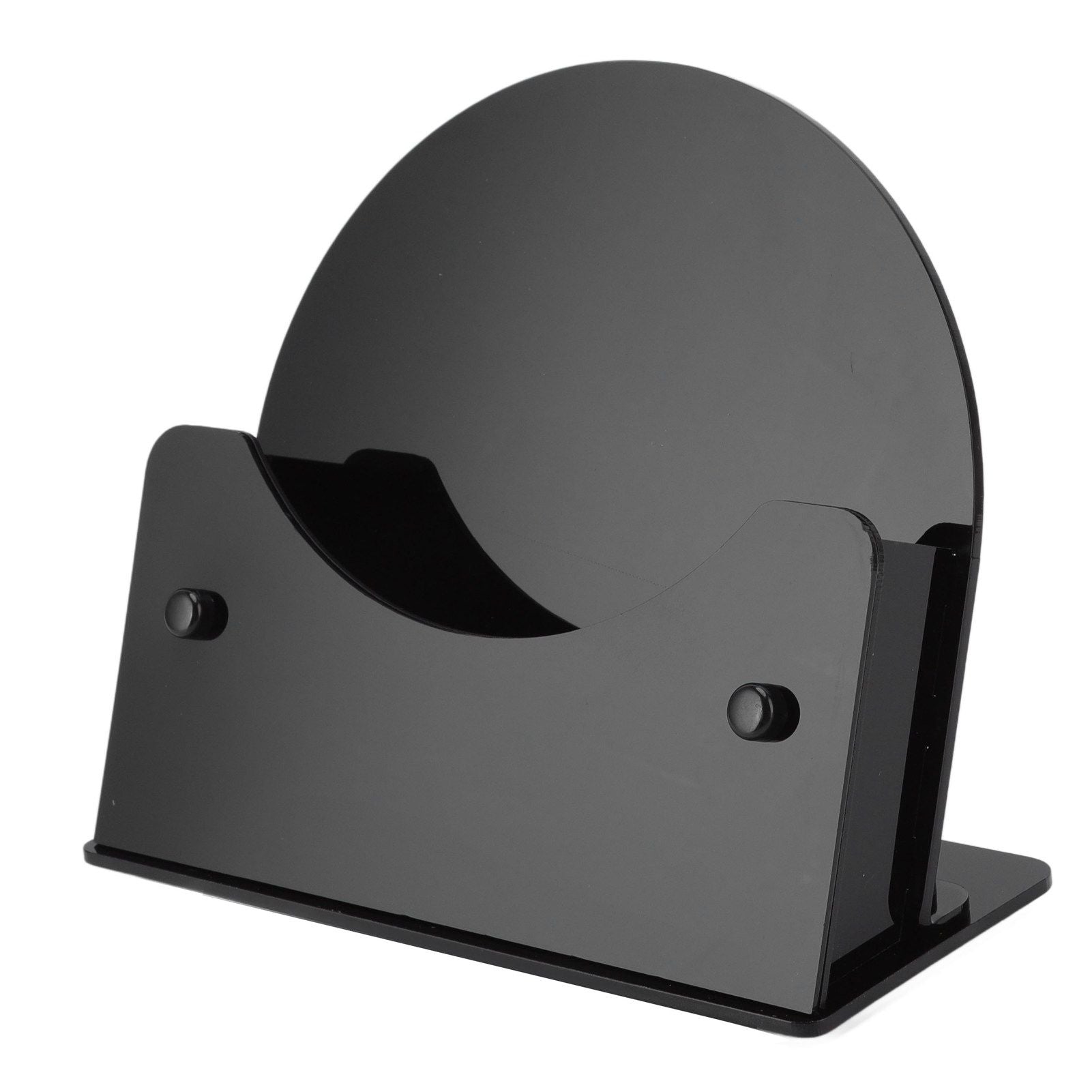 Round Placemat Holder Heat Resistant Easy Cleaning Durable Plastic Nonslip Mat Base for Table Kitchen Black V1294-YM0523-3118220075912