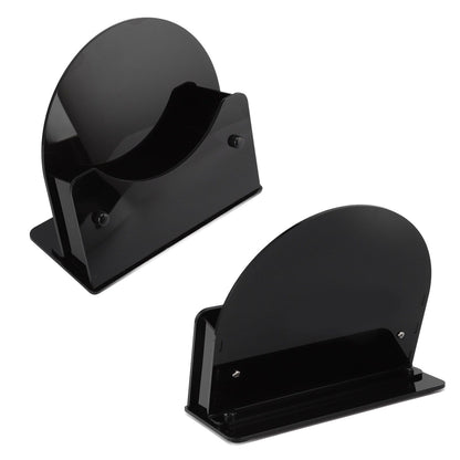 Round Placemat Holder Heat Resistant Easy Cleaning Durable Plastic Nonslip Mat Base for Table Kitchen Black V1294-YM0523-3118220075912