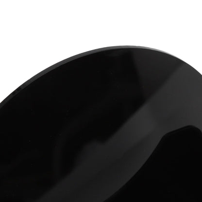 Round Placemat Holder Heat Resistant Easy Cleaning Durable Plastic Nonslip Mat Base for Table Kitchen Black V1294-YM0523-3118220075912