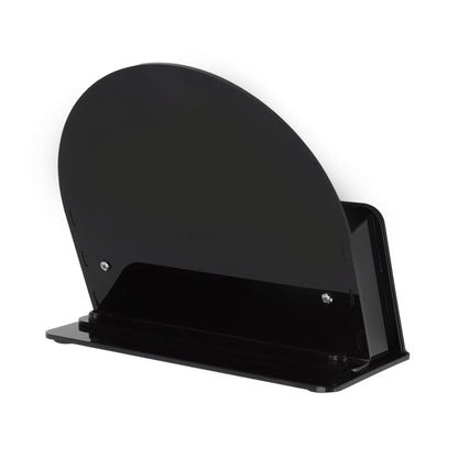 Round Placemat Holder Heat Resistant Easy Cleaning Durable Plastic Nonslip Mat Base for Table Kitchen Black V1294-YM0523-3118220075912