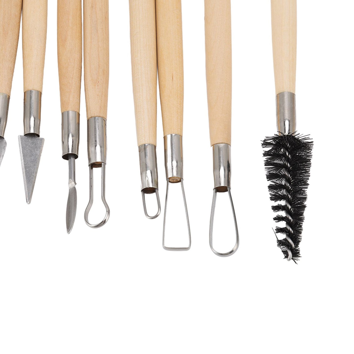 61Pcs Polymer Clay Sculpting Tools Exquisite Versatile Clay Carving Tools with Canvas Bag for Beginners Expert V1294-YM0523-3118220076211