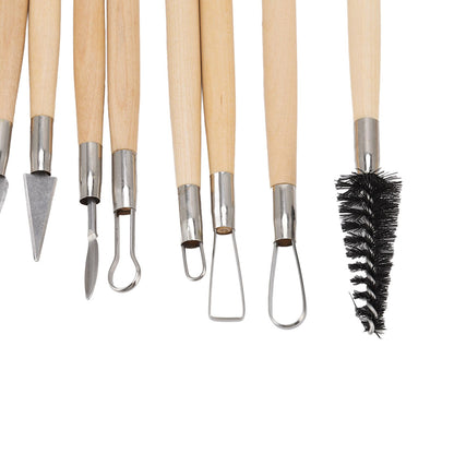 61Pcs Polymer Clay Sculpting Tools Exquisite Versatile Clay Carving Tools with Canvas Bag for Beginners Expert V1294-YM0523-3118220076211