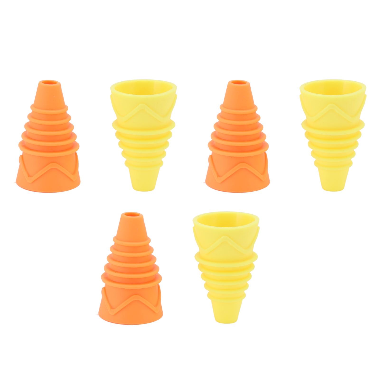 6PCS Fly Trap Funnel Reusable Flexible Silicone Flytrap Funnel Home Garden Kitchen Flytrap for Water Bottles V1294-YM0523-3118220078111