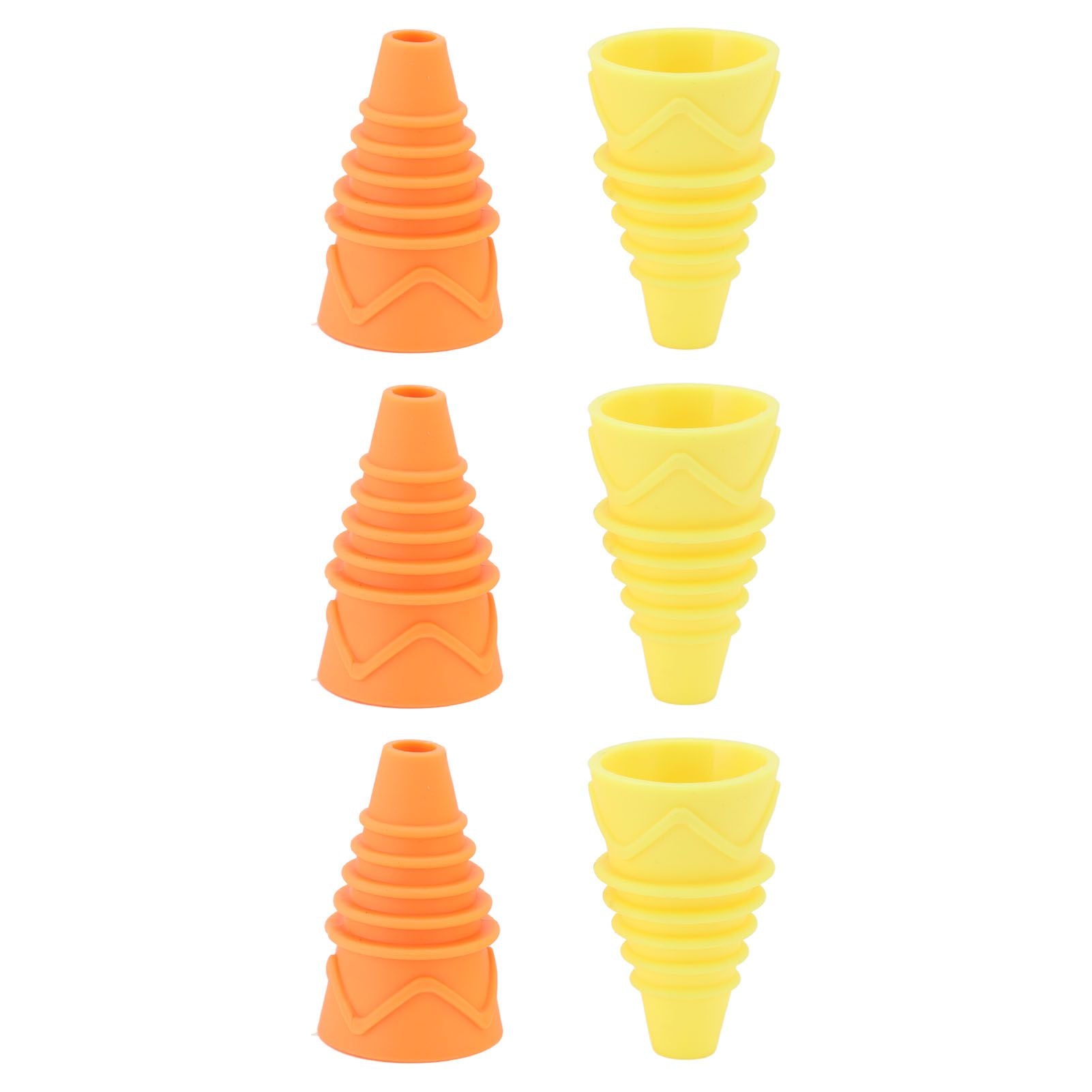 6PCS Fly Trap Funnel Reusable Flexible Silicone Flytrap Funnel Home Garden Kitchen Flytrap for Water Bottles V1294-YM0523-3118220078111