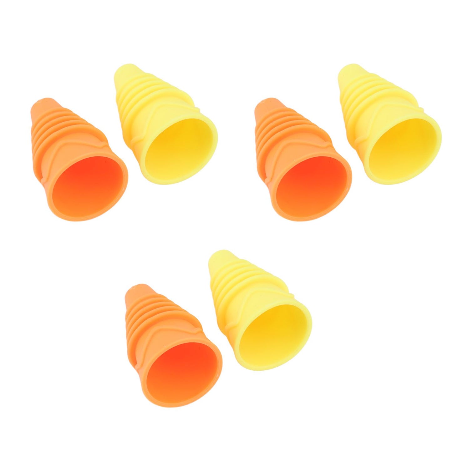 6PCS Fly Trap Funnel Reusable Flexible Silicone Flytrap Funnel Home Garden Kitchen Flytrap for Water Bottles V1294-YM0523-3118220078111