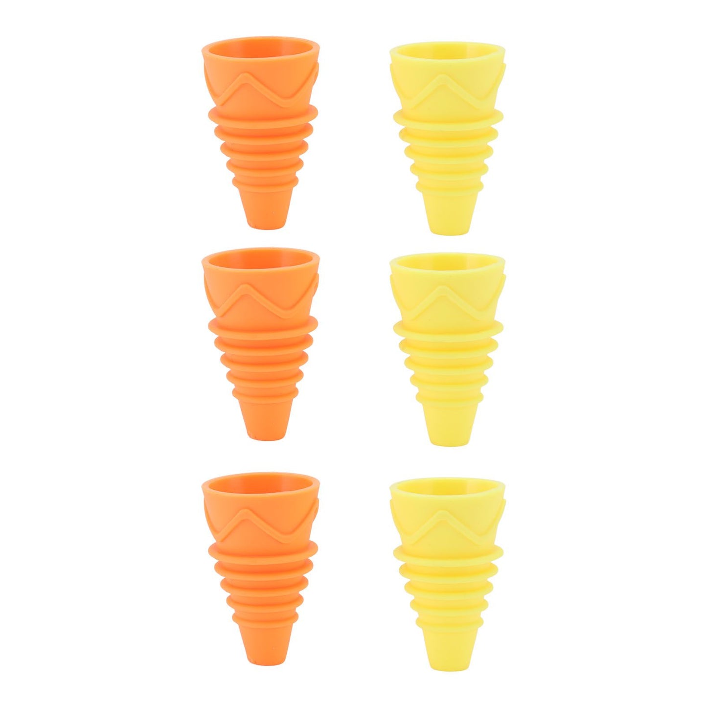 6PCS Fly Trap Funnel Reusable Flexible Silicone Flytrap Funnel Home Garden Kitchen Flytrap for Water Bottles V1294-YM0523-3118220078111