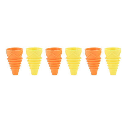6PCS Fly Trap Funnel Reusable Flexible Silicone Flytrap Funnel Home Garden Kitchen Flytrap for Water Bottles V1294-YM0523-3118220078111