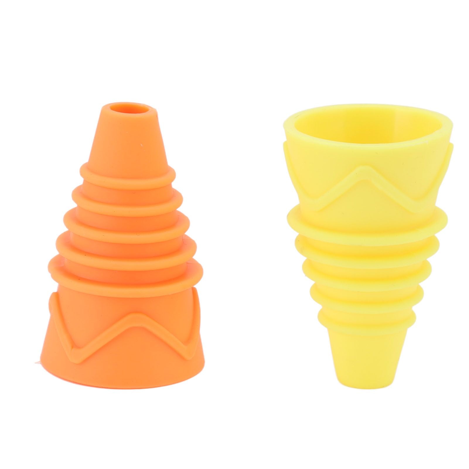 6PCS Fly Trap Funnel Reusable Flexible Silicone Flytrap Funnel Home Garden Kitchen Flytrap for Water Bottles V1294-YM0523-3118220078111