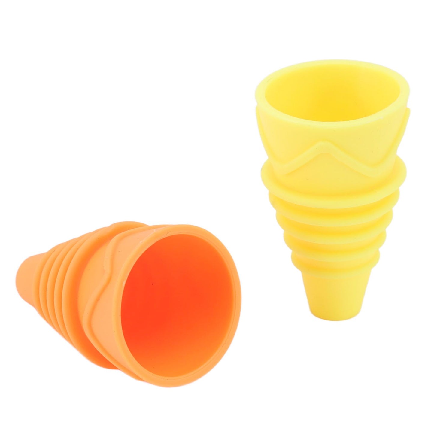 6PCS Fly Trap Funnel Reusable Flexible Silicone Flytrap Funnel Home Garden Kitchen Flytrap for Water Bottles V1294-YM0523-3118220078111