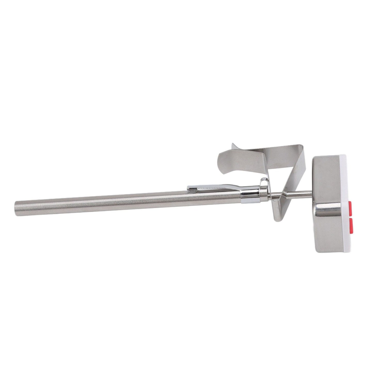 Food Thermometer Regulable Clip Large Display Screen Detachable Stainless Steel White Kitchen Thermometer V1294-YM0523-3118220079611