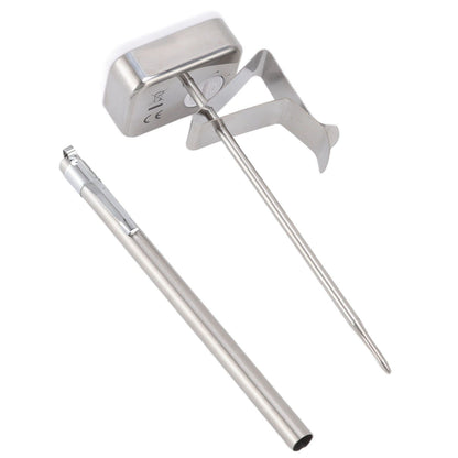 Food Thermometer Regulable Clip Large Display Screen Detachable Stainless Steel White Kitchen Thermometer V1294-YM0523-3118220079611