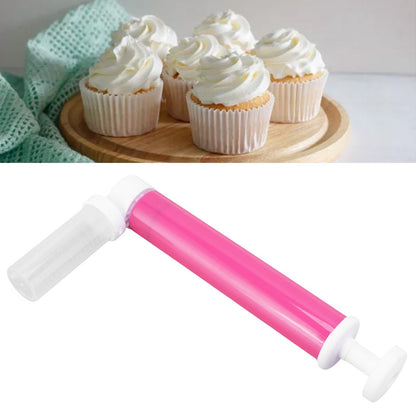 Manual Cake Airbrush DIY Multiple Colors Leakage Proof Plastic Cake Airbrush Pump with Transparent Tank for V1294-YM0523-3118220081911