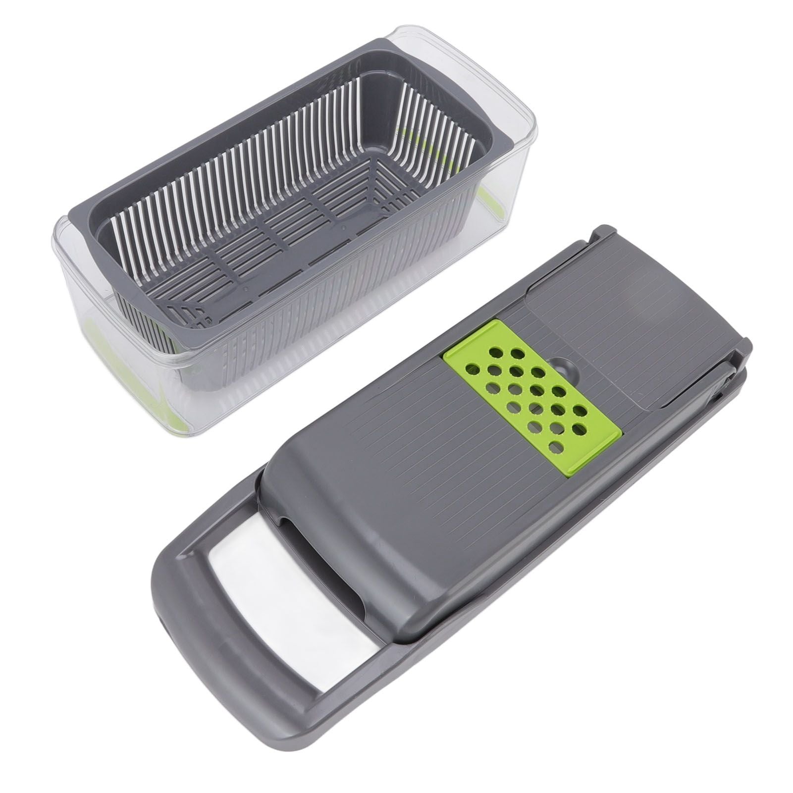 Multifunctional Vegetable Cutter with Egg White Separator 6 Blades Garlic Grinder Tabletting Large Capacity V1294-YM0523-3118220082311