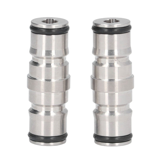 2 Pcs Homebrew Beer Keg Ball Lock Post Connector Stainless Steel Durable Quick Ball Lock Connector V1294-YM0523-3118220084011