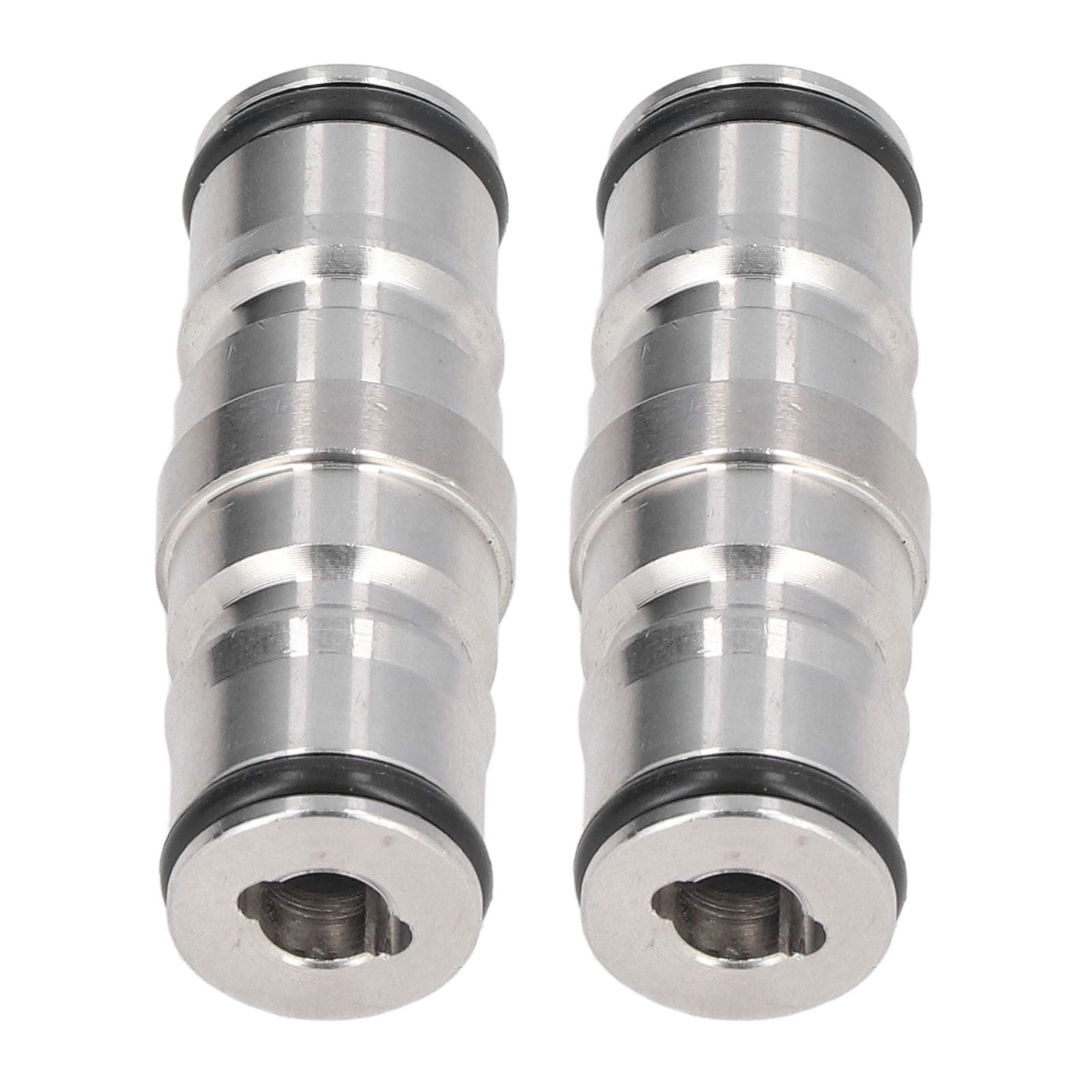 2 Pcs Homebrew Beer Keg Ball Lock Post Connector Stainless Steel Durable Quick Ball Lock Connector V1294-YM0523-3118220084011