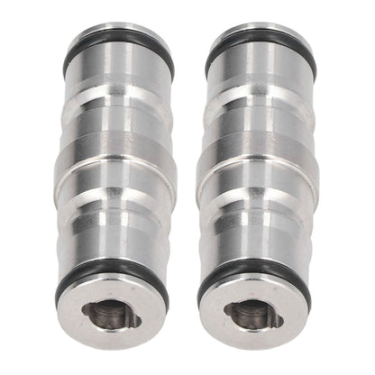 2 Pcs Homebrew Beer Keg Ball Lock Post Connector Stainless Steel Durable Quick Ball Lock Connector V1294-YM0523-3118220084011