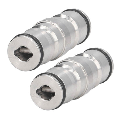 2 Pcs Homebrew Beer Keg Ball Lock Post Connector Stainless Steel Durable Quick Ball Lock Connector V1294-YM0523-3118220084011