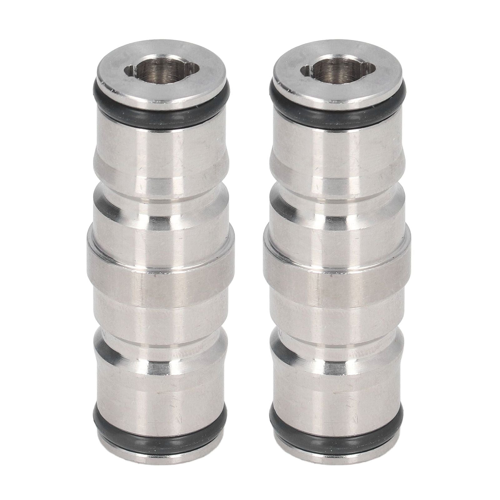 2 Pcs Homebrew Beer Keg Ball Lock Post Connector Stainless Steel Durable Quick Ball Lock Connector V1294-YM0523-3118220084011