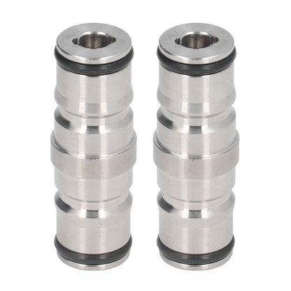 2 Pcs Homebrew Beer Keg Ball Lock Post Connector Stainless Steel Durable Quick Ball Lock Connector V1294-YM0523-3118220084011