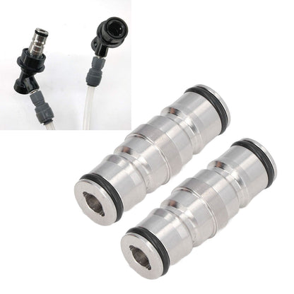 2 Pcs Homebrew Beer Keg Ball Lock Post Connector Stainless Steel Durable Quick Ball Lock Connector V1294-YM0523-3118220084011