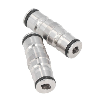 2 Pcs Homebrew Beer Keg Ball Lock Post Connector Stainless Steel Durable Quick Ball Lock Connector V1294-YM0523-3118220084011