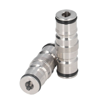 2 Pcs Homebrew Beer Keg Ball Lock Post Connector Stainless Steel Durable Quick Ball Lock Connector V1294-YM0523-3118220084011