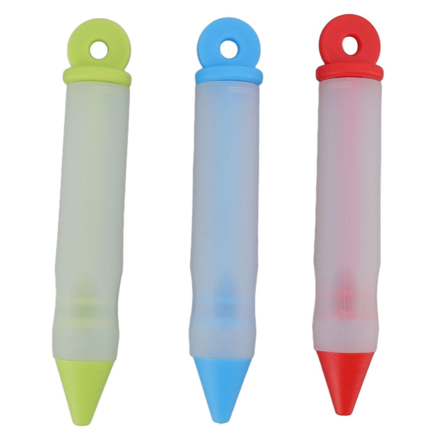 3 Set Cake Decorating Pen Tool Kit Food Grade Silicone Detachable DIY Cake Icing Pen with 12 Patterns for V1294-YM0523-3118220085411