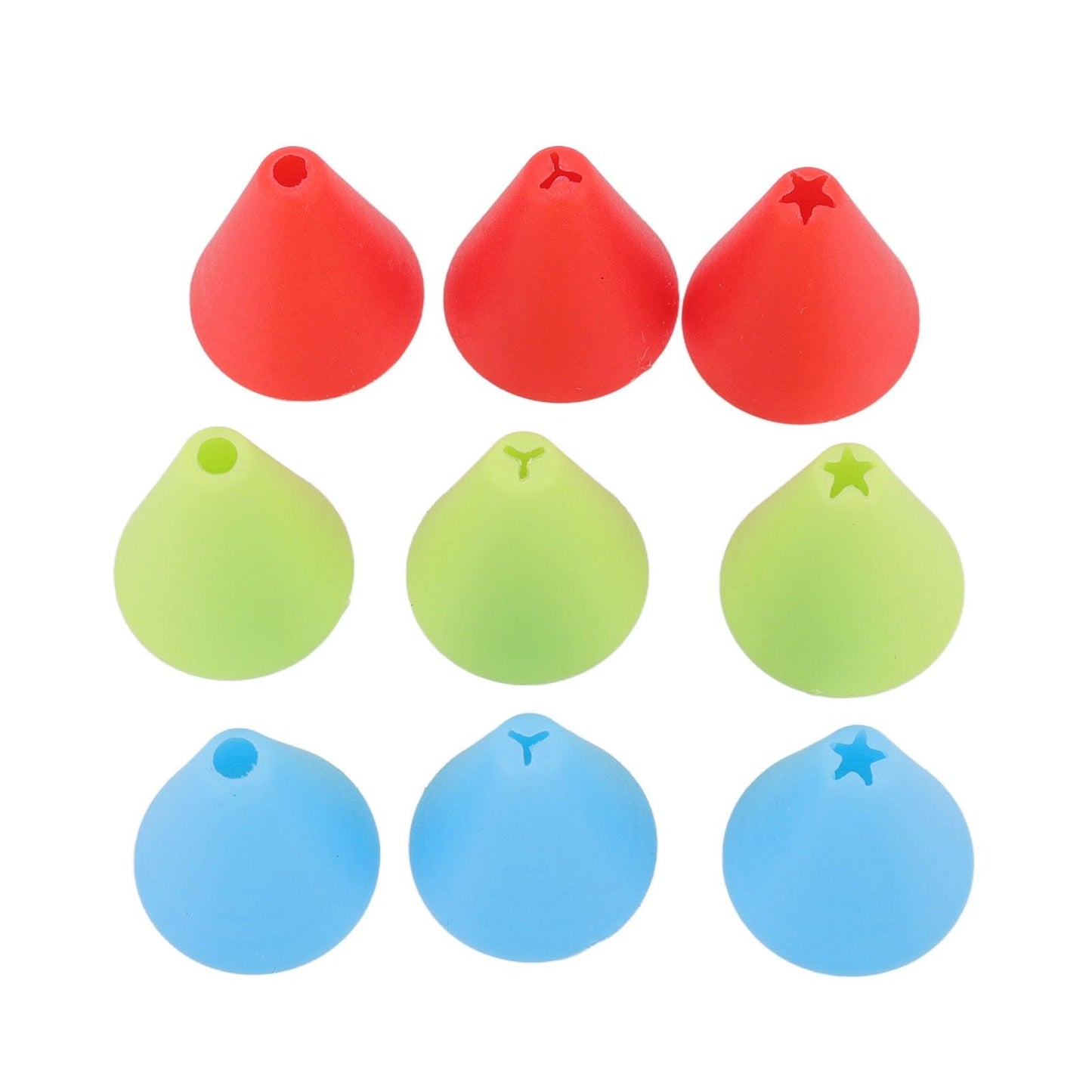 3 Set Cake Decorating Pen Tool Kit Food Grade Silicone Detachable DIY Cake Icing Pen with 12 Patterns for V1294-YM0523-3118220085411