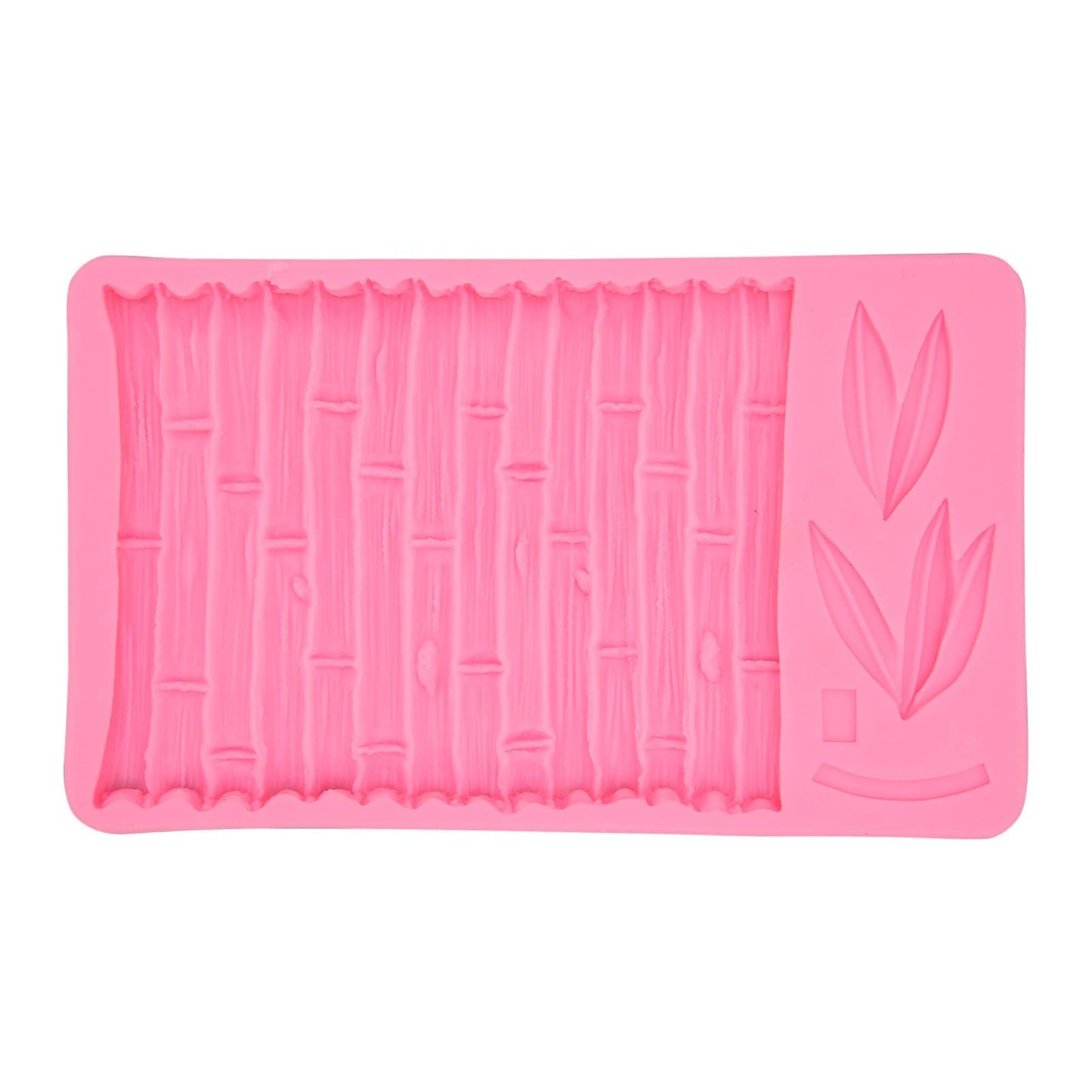 Chinese Style Bamboo Leaf Silicone Mold Bamboo Pattern Baking Mould for DIY Cake Fondant Chocolate V1294-YM0523-3118220086211